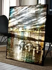 XL LEINWAND BILD BIS 100x80x5