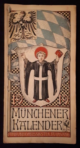 Münchener kalender 1919 - *, *