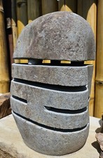 Garten Steinlampe Gartenlampe aus Flussstein Garten-Haus Dekoration Wie Bild