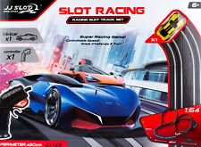 Autorennbahn | Rennbahn | Kinder Spielzeug Rennbahn | 1-Spurig | mit 2 Loopings 