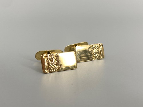 Manschettenknöpfe gold - *,