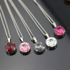 Halskette mit Anhänger 14 mm Rivoli Swarovski Kristall  Swarovski Schmuck