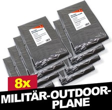 8x Unterlegplane BW