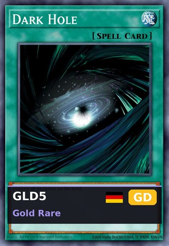 Schwarzes loch gld5 037 - schwarzes, gld5-037