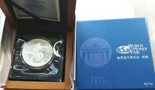 China: Panda 2013, Medaille zur World Money Fair Berlin, orig. verpackt + Zert.