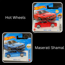 2 Hot Wheels Maserati Shamal