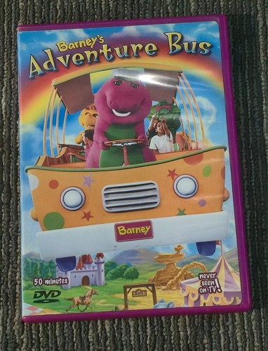 Barney adventure bus dvd - barney, [dvd]