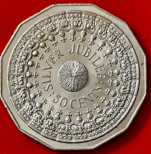 Australian fifty cent - australian, coin