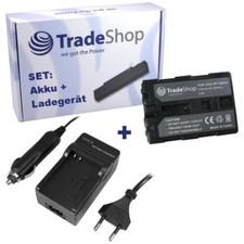 AKKU 2000mAh + LADEGERÄT für Sony DCR-PC120E PC300K PC330E TRV10E