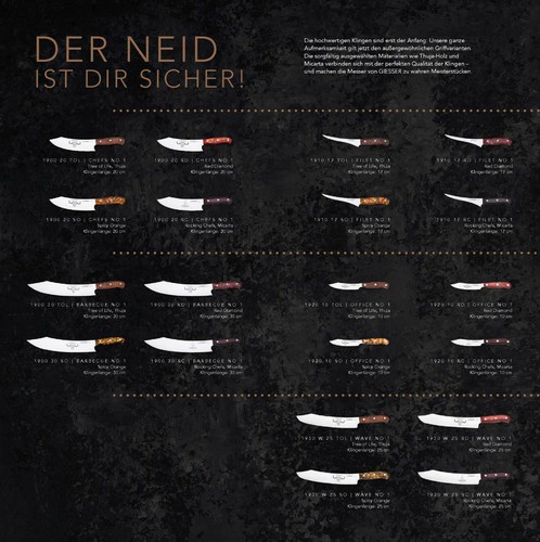 Giesser gießer messer - gießer,