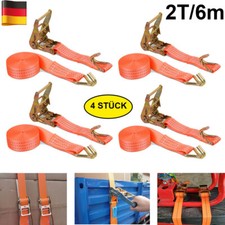 4x Spanngurte mit Ratsche &