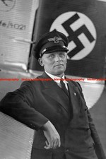 F028202 Deutscher Pilot Hans Baur Lufthansa und AH Privatpilot 1934