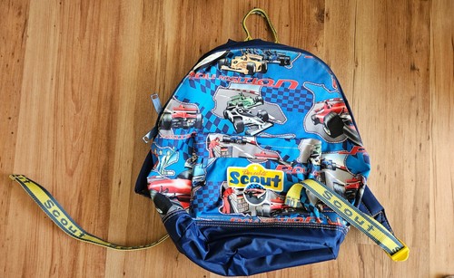 Scout-Rucksack-"Rennwagenmotiv