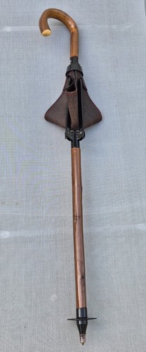 Jagd sitzstock gehstock holz - sitzstock,