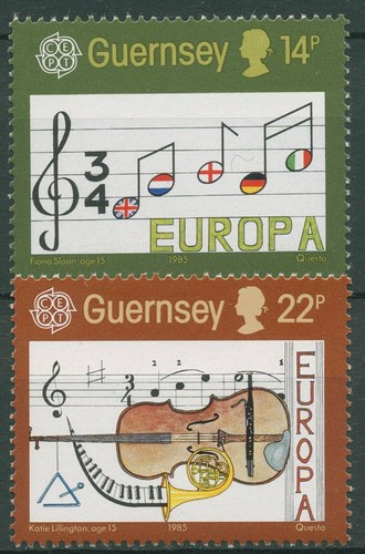 Guernsey 1985 europa cept - guernsey,