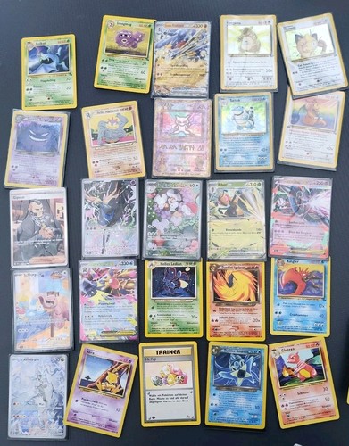 Alte pokemonkarten und topps - und,