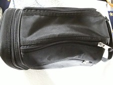 Kulturbeutel Kosmetiktasche Organizer Box Schwarz 25 x 14 x 18 cm