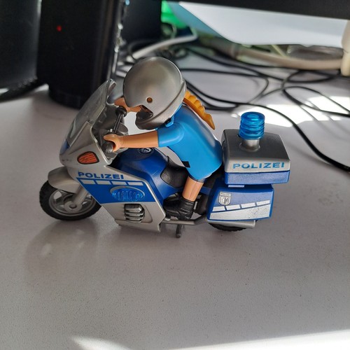 Playmobil polizei motorrad - motorrad, mit