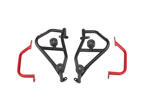 Crash bars with - with, frame