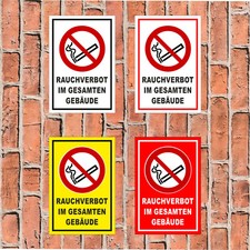 Schild - Rauchverbot im