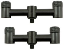 Fox Black Label 2-Rod QR Buzzer Bar Narrow (9,5 & 11cm) - 2 Buzzerbars für Ruten