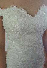 #Meerjungfrau#Trompete #Brautkleid Gr. S /36 