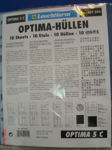 Kunststoffhüllen optima c - optima, 5