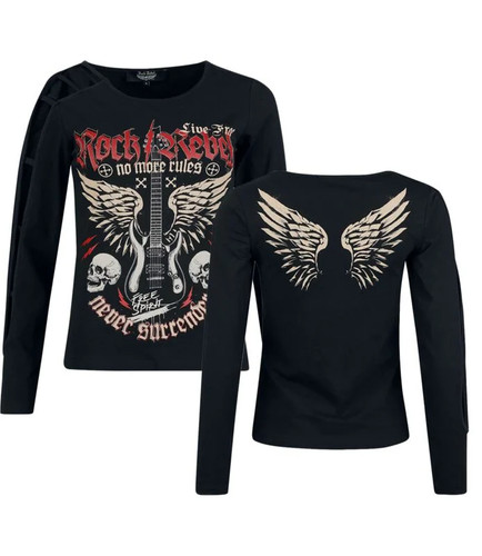Rock rebel emp damen - rock,