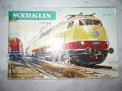 Märklin katalog 1966 - märklin,