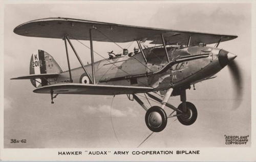 Hawker audax vintage - hawker,