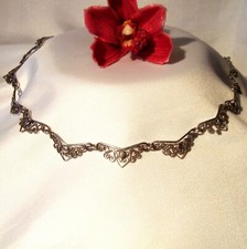 alte Collierkette 835 Silber