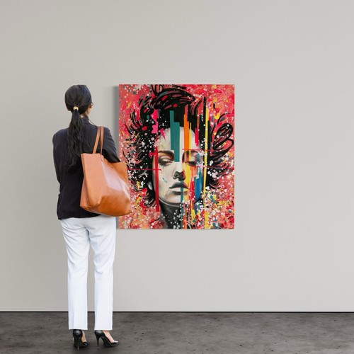 Original acryl bild gemälde - acryl,