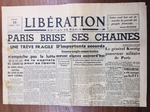 Seltene zeitung libération - zeitung, de