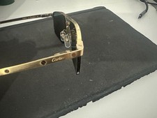 Cartier Santos CT0385S 001 Gold Grey.