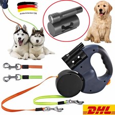 3M Hundeleine Hunde Leine für 2 Hund Welpenleine Automatik Katzenleine Katze DHL