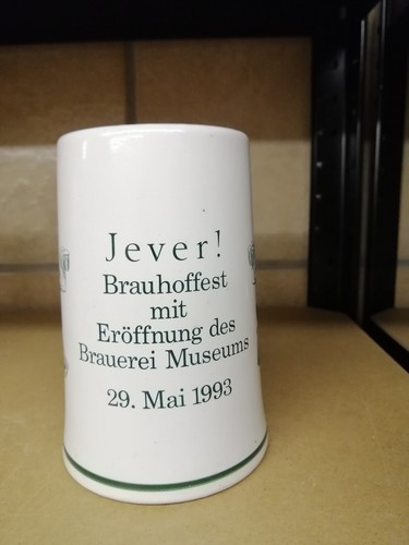 Jever bierkrug seidel keramik - seidel,
