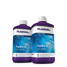 Plagron Hydro A & B je 1 Liter Wuchs- und Blütedünger hydroponisch aeroponisch