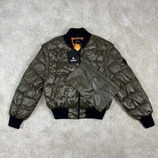 Mackage Damen Daunen Jacke Khaki Gr M Neu Zusammenfaltbar Und Weste