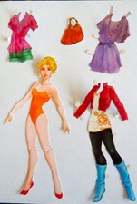 Anziehpuppe,  Paper Doll 