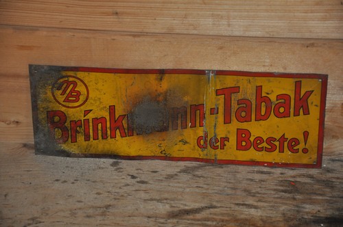 Altes blechschild 30er - altes, 20/30er