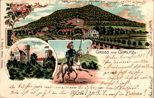 Litho gruss aus görlitz - litho,