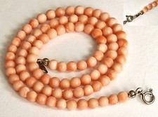 Antike Korallenkette/ Hals-
