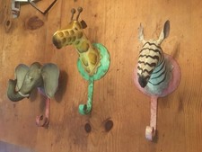 3er Set Tier Wandhaken im