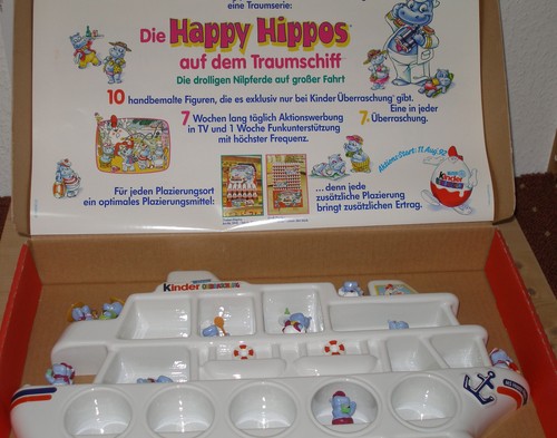 Diorama ferrero happy hippo - diorama, "happy