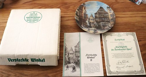 Stück sammelteller von - 2,