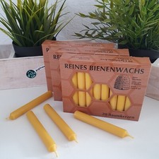 60 Baumkerzen 100% Bienenwachs