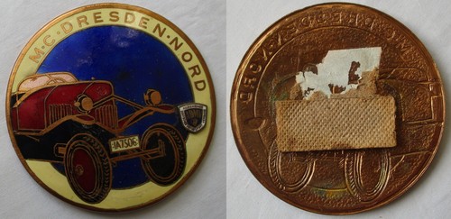 Ddr plakette motorsportclub - ddr,