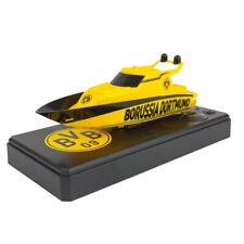 RC Boot ferngesteuert BVB Mini Racing Yacht Schiff Speedboot Borussia Dortmund
