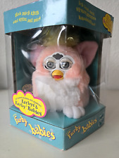 Hasbro Furby Babies 1999 in OVP rosa weiß gelb - blaue Augen
