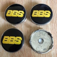 4x 60mm Für BBS Racing Emblem